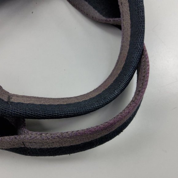 Hermes Fourre Tout Canvas Tote Bag Handbag Satchel Black Grey - Picture 13 of 16